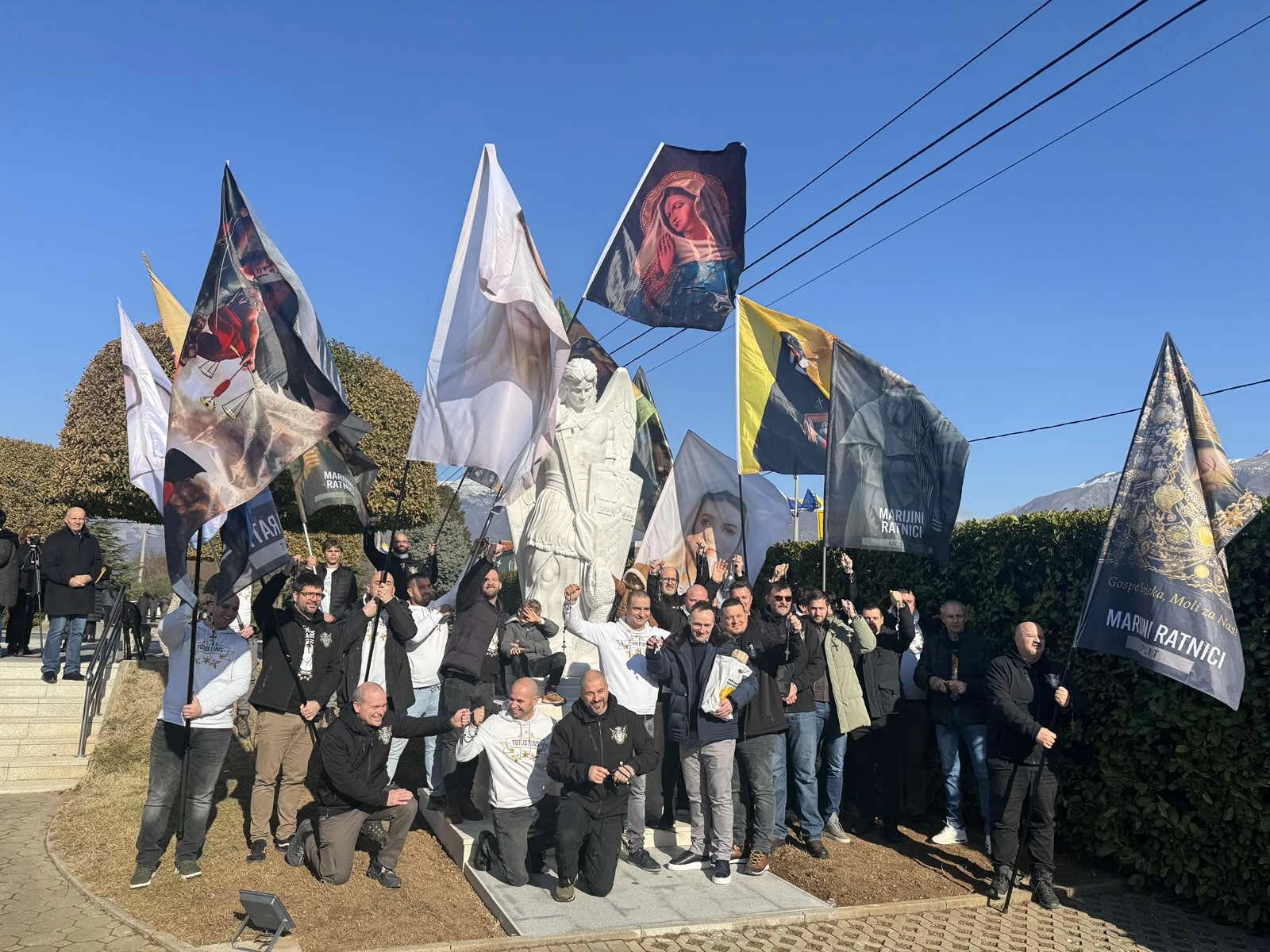 Blagoslovljen kip sv. Mihovila u župi Potoci u Bijelom Polju